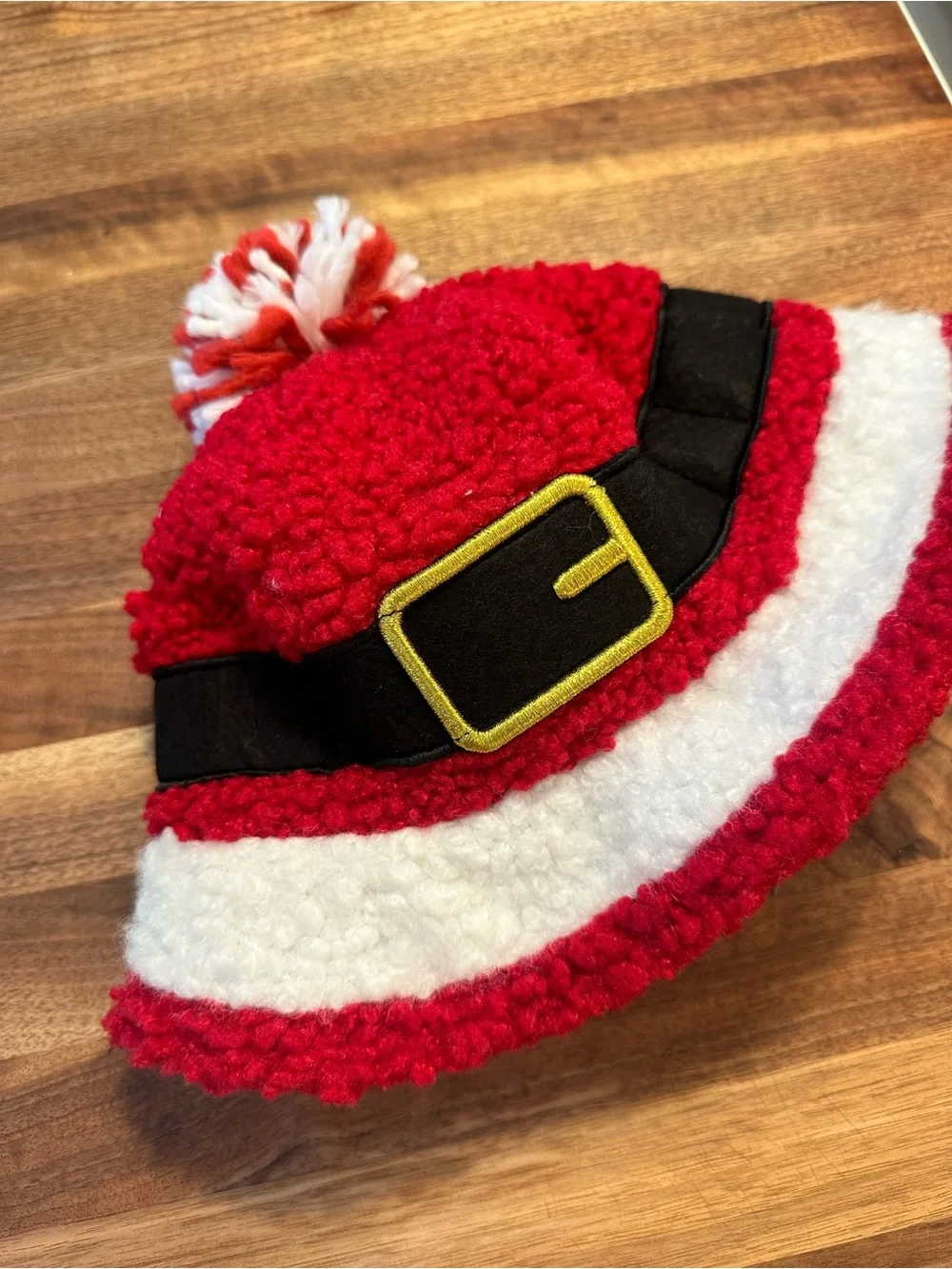 Holiday Time Bright Red Holiday Hat